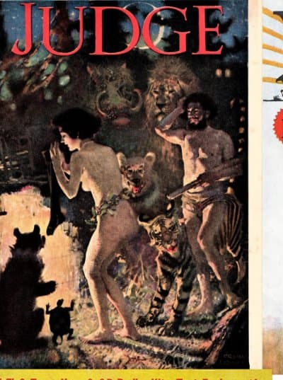 Vintage cover: Judge, December 1922