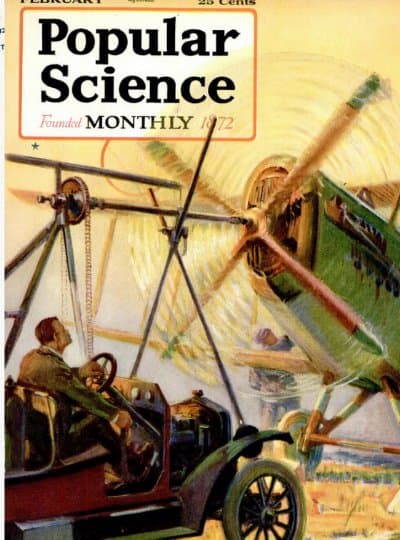 Vintage magazine cover