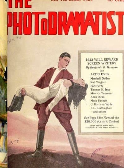 Vintage cover: The Photodramatist, September 1921