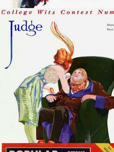 Vintage magazine cover