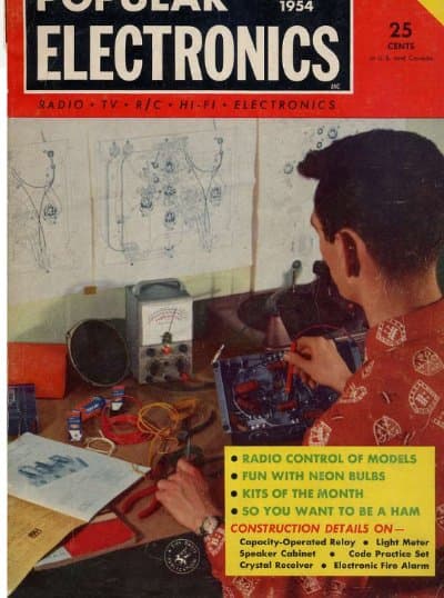 Vintage cover: Popular Electronics, October 1954