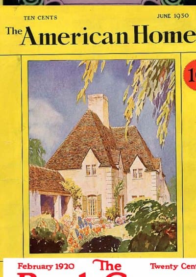 Vintage cover: The American Home, June 1930