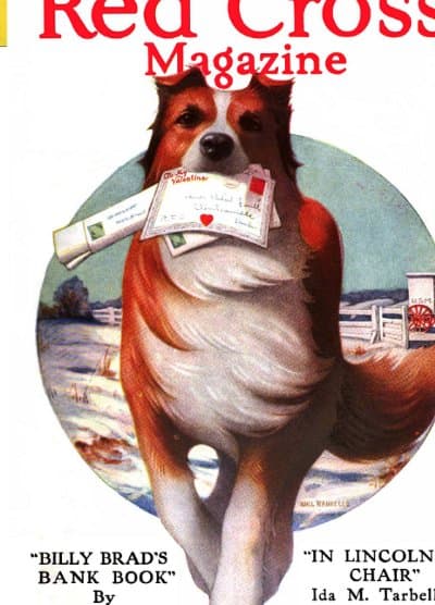 Vintage magazine cover