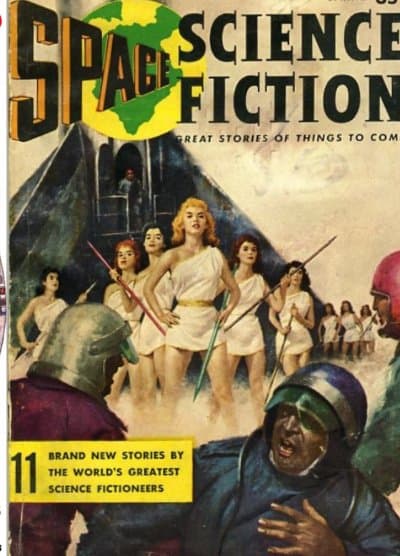 Vintage cover: Space Science Fiction